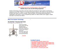 Tablet Screenshot of easterntech.com